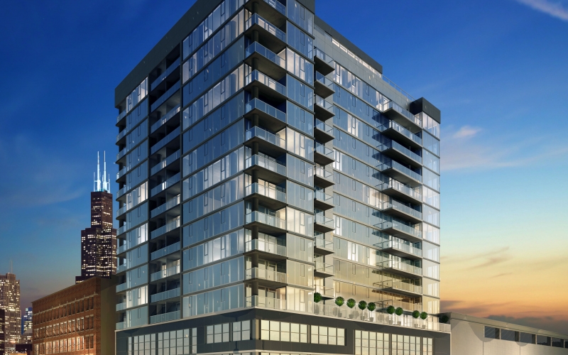 Gateway West Loop | Chicago, IL, Credit to Autonovich Assocaites | Walsh Construction