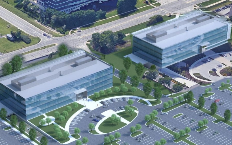 Hub Group Office Headquarters Phase II | Oak Brook, IL | Morgan Harbour Construction
