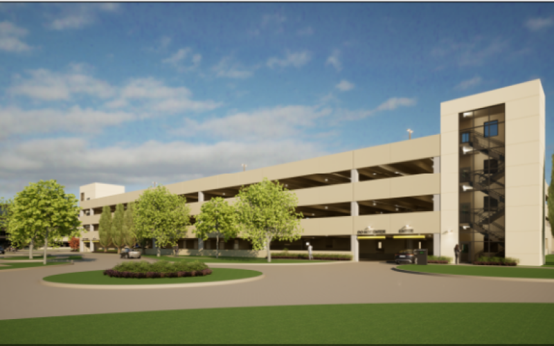 ALDI Parking Garage | Batavia, IL | A.M. King Construction Company