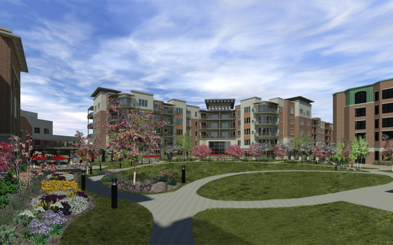 Oak Trace Senior Living | Downer's Grove, IL | Walsh Construction